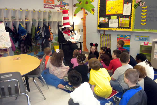 JTG Participated in NEA’s Read Across America Day on March 2