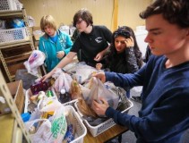 An Experience with Hunger Leads to an Opportunity to Help The Swansea High School Food Bank