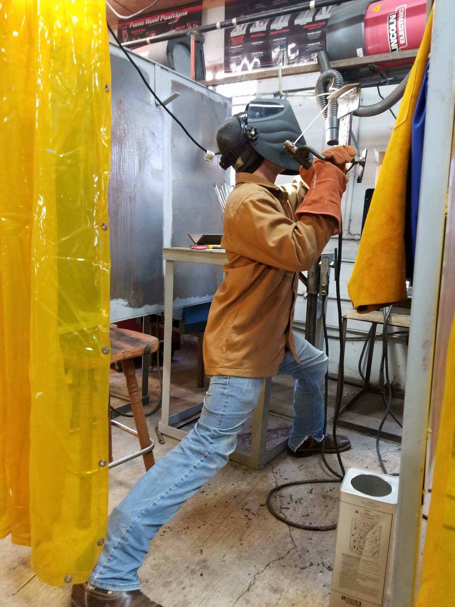 JAG-South Carolina Grad Working to Complete Welding Certification