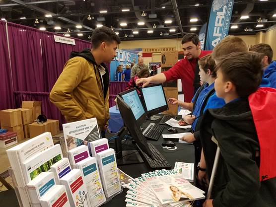 JAG Interns Step Up “What’s Inside IT?” at Albuquerque Career Fair