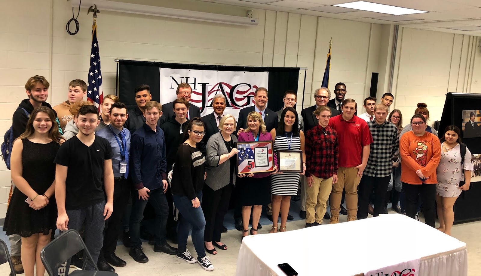 Governor Sununu Recognizes JAG-NH